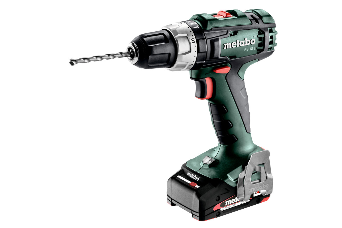 Wiertarko-wkrętarka udar. SB18L 18V 2x2.0Ah Metabo