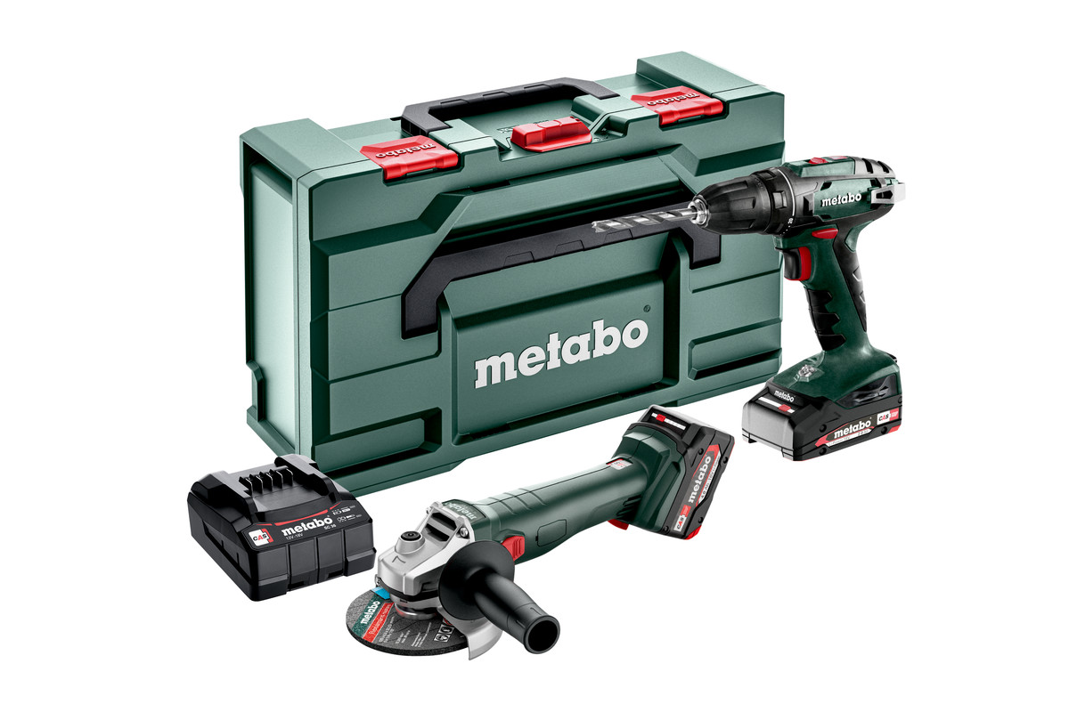 Combo Set 2.4.3 18 V BS18+W18 METABOX165L
